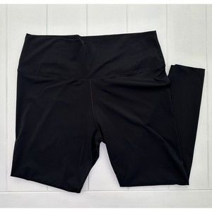 Nike DRI-FIT Women’s Leggings Black Size XXL  24” Inseam High Waisted 7/8 length